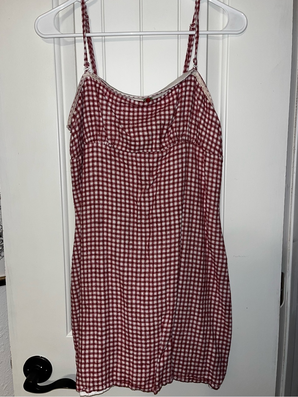 AEROPOSTALE- Red gingham mini dress
